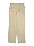 IZOD 100% Cotton Solid Tan Ivory Khakis Size 14 - photo 1