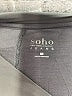 Soho 100% Polyester Gray 3/4 Sleeve Blouse Size XS - photo 7