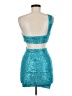 Ruby Sees 100% Polyester Teal Cocktail Dress Size 8 - photo 2