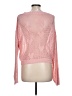 Assorted Brands Metallic Pink Pullover Sweater Size L - photo 2