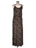 Naif Floral Brown Casual Dress Size L - photo 2