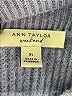 Ann Taylor Checkered-gingham Blue Pullover Sweater Size XL - photo 7