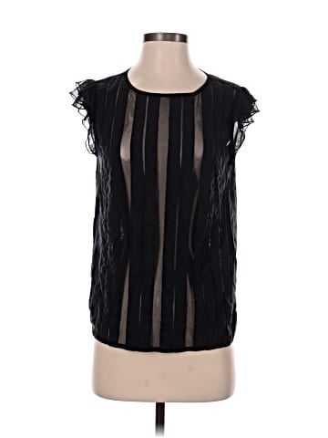 Bebe Sleeveless Silk Top (view 1)