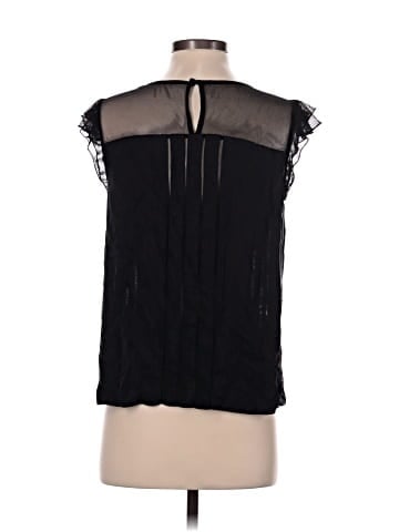 Bebe Sleeveless Silk Top (view 2)