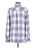 Rails 100% Rayon Plaid Blue Long Sleeve Button-Down Shirt Size M - photo 2