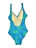 Assorted Brands Tweed Blue One Piece Swimsuit Size 2X - photo 2