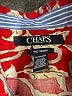 Chaps 100% Cotton Print Red 3/4 Sleeve Button-Down Shirt Size XXL - photo 7