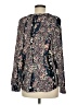Lovestitch Floral Blue Long Sleeve Blouse Size M - photo 2