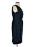 J.Crew 100% Polyester Solid Blue Cocktail Dress Size 4 - photo 4