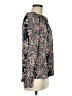 Lovestitch Floral Blue Long Sleeve Blouse Size M - photo 4