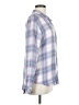 Rails 100% Rayon Plaid Blue Long Sleeve Button-Down Shirt Size M - photo 4