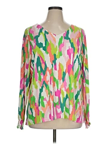 Belle By Kim Gravel Long Sleeve Blouse (view 1)