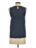 LC Lauren Conrad 100% Polyester Blue Sleeveless Blouse Size XS - photo 2