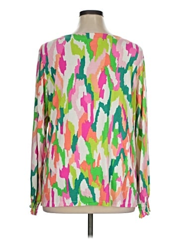 Belle By Kim Gravel Long Sleeve Blouse (view 2)