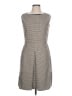 Ann Taylor Houndstooth Gray Casual Dress Size 10 - photo 1