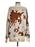AndTheWhy Animal Print Brown Pullover Sweater Size S - photo 2