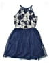 Rare Editions 100% Polyester Blue Dress Size 12 - photo 1