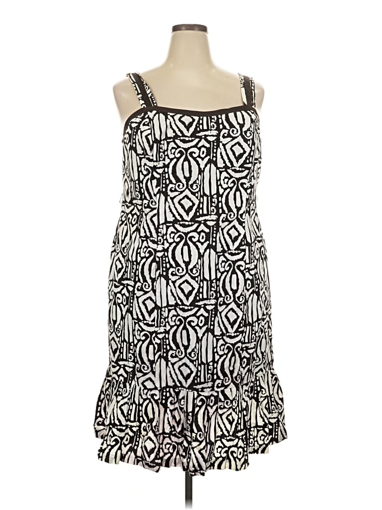 Pre-owned Dressbarn Casual Dress In Ivory