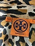 Tory Burch Animal Print Brown Long Sleeve Blouse Size 12 - photo 7