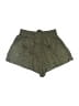 Zara Solid Green Shorts Size S - photo 2