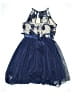 Rare Editions 100% Polyester Blue Dress Size 12 - photo 2
