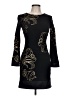 Cache Graphic Black Cocktail Dress Size L - photo 1