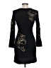 Cache Graphic Black Cocktail Dress Size L - photo 2