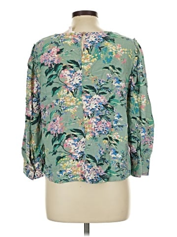 LC Lauren Conrad 3/4 Sleeve Blouse (view 2)