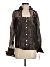 Agora Metallic Black Long Sleeve Blouse Size S - photo 1
