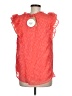 Umgee 100% Polyester Orange Sleeveless Blouse Size M - photo 2