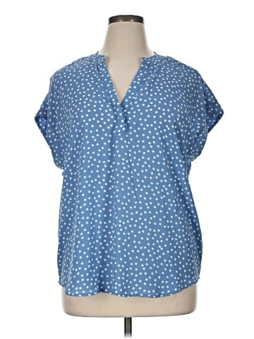 Cynthia Steffe Short Sleeve Blouse (view 1)