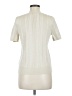 Design History Ivory Short Sleeve Turtleneck Size M - photo 2