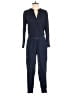 Splendid 100% Rayon Solid Blue Jumpsuit Size S - photo 1