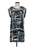 RD Style 100% Polyester Graphic Silver Casual Dress Size S - photo 1