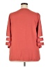 Unbranded 100% Polyester Orange 3/4 Sleeve Top Size XXL - photo 2