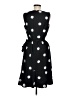 Talbots Polka Dots Black Casual Dress Size 8 - photo 2