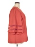 Unbranded 100% Polyester Orange 3/4 Sleeve Top Size XXL - photo 4