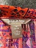 White Stag 100% Polyester Orange Short Sleeve Blouse Size 8 - 10 - photo 4