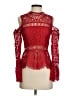 Saylor Red Long Sleeve Top Size XS - photo 1