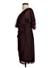 Connected Apparel 100% Polyester Burgundy Cocktail Dress Size 4 (petite) - photo 5