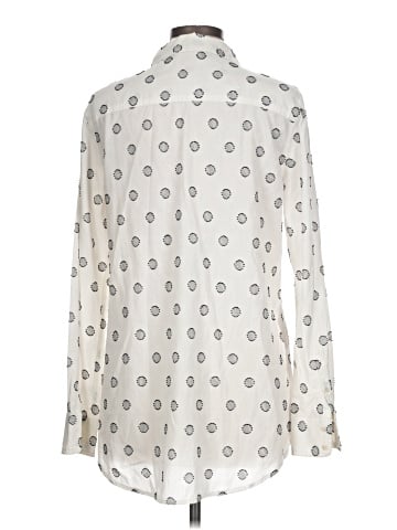Merona Long Sleeve Blouse (view 2)