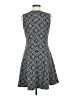 Cato Argyle Gray Casual Dress Size M - photo 2