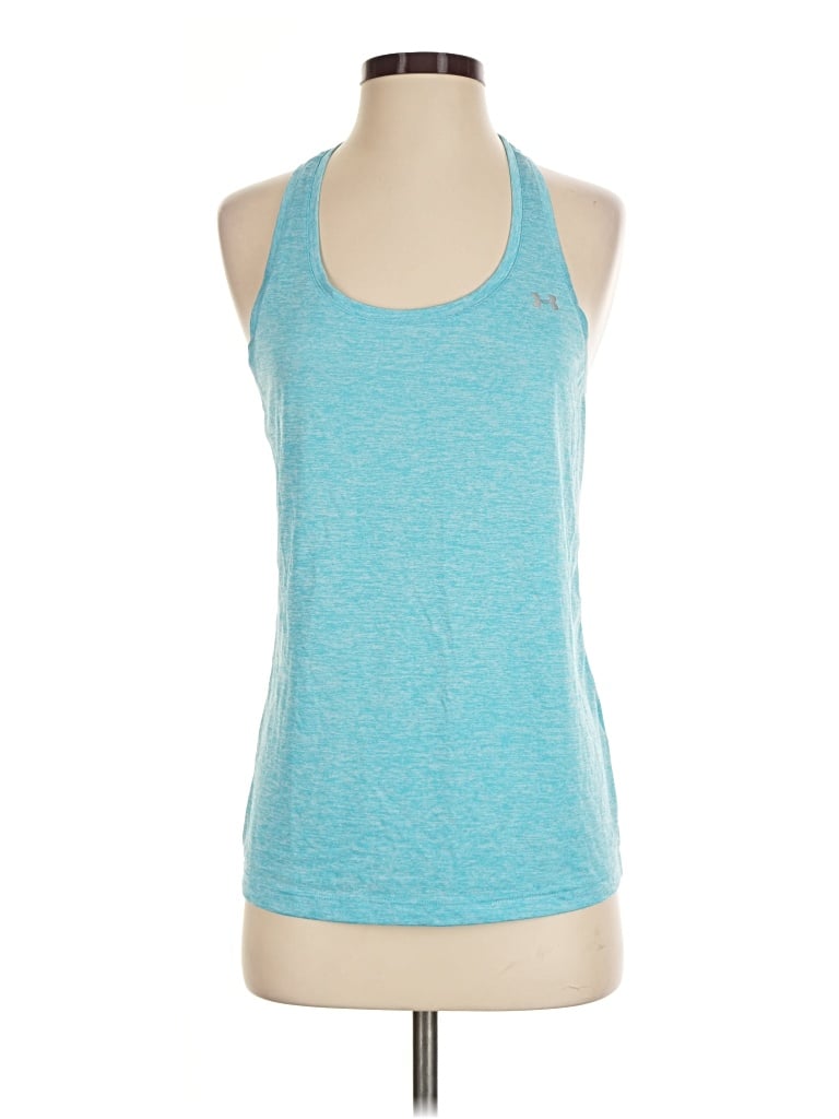 Pre-owned Under Armour Active Tank Top In Blue