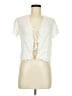 Forever 21 Ivory Short Sleeve Blouse Size M - photo 1