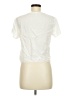Forever 21 Ivory Short Sleeve Blouse Size M - photo 2
