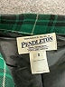 Pendleton 100% Wool Plaid Green Jacket Size 8 - photo 6