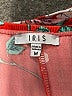 iris Print Red Cocktail Dress Size M - photo 7