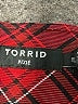 Torrid Plaid Red Casual Pants Size 2X Plus (2) - photo 4