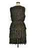 Venus Metallic Gray Cocktail Dress Size XL - photo 2