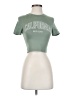 Shein Green Short Sleeve Turtleneck Size XS - photo 1